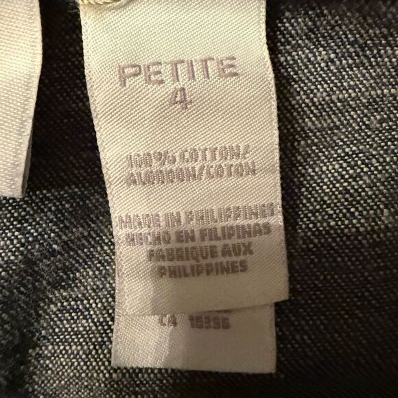 Liz Claiborne Lizwear Dark Blue Women's Jeans. Size Petite 4. EUC. - Picture 5 of 5
